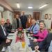 Rotary Club Athens-Goudi delegation during the medical equipment donation ceremony at Kalymnos Hospital.