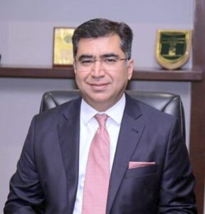Rotary Club of Karachi Nexus members with Zahid Hameed following his nomination as President for 2028–29