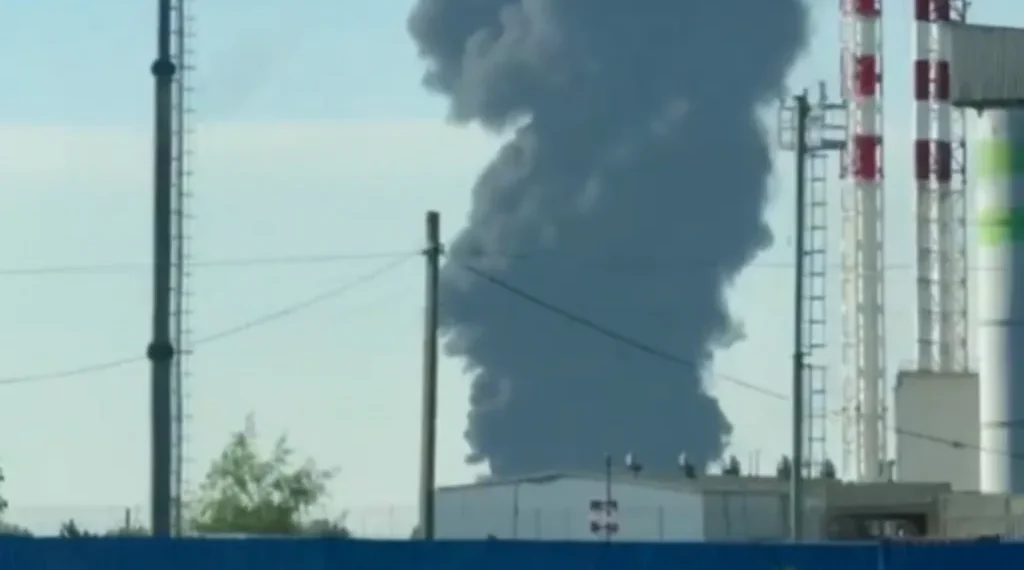 Drone strike escalation near St Petersburg highlights rising Russia-Ukraine tensions. PHOTO BY BBC
