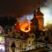 Volodymyr Zelensky Condemns Kyiv Strikes Damaging Dormition Cathedral Fire