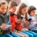 UAE child social media rules with age restriction concept
