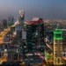 Crowds of international and domestic tourists in Saudi Arabia highlighting record tourism growth under Vision 2030 economic reforms.