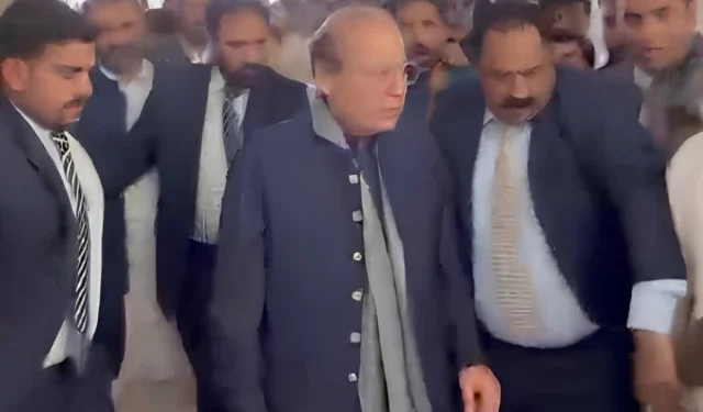 Nawaz Sharif Arrives in Gilgit-Baltistan for Election Campaign Visit