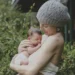 Pregnant woman reflecting on body image changes during pregnancy