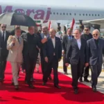Iranian President Masoud Pezeshkian arrives in Islamabad for official talks amid heightened security arrangements