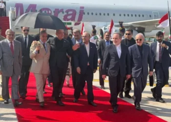 Iranian President Masoud Pezeshkian arrives in Islamabad for official talks amid heightened security arrangements