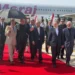 Iranian President Masoud Pezeshkian arrives in Islamabad for official talks amid heightened security arrangements