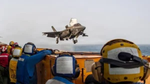 US military strikes Iranian targets during escalating conflict as tensions rise across the Middle East.