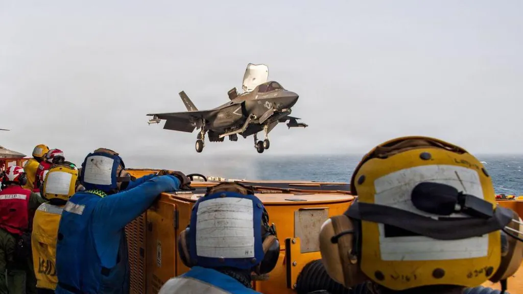 US military strikes Iranian targets during escalating conflict as tensions rise across the Middle East.