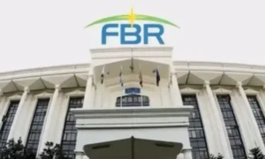Federal Board of Revenue headquarters during announcement of FY26 revenue collection exceeding Rs13 trillion.