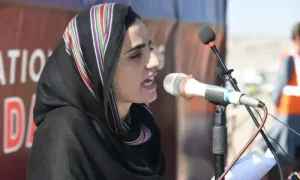 Balochistan High Court hears Dr Mahrang Baloch's appeal against her life imprisonment sentence.