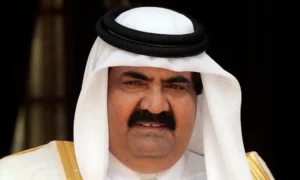 Former Qatar Emir Sheikh Hamad bin Khalifa Al Thani, whose leadership transformed Qatar into a global economic and diplomatic power.