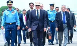 Field Marshal Asim Munir arrives in Tehran with Pakistani officials to attend the funeral of Iran’s Supreme Leader.