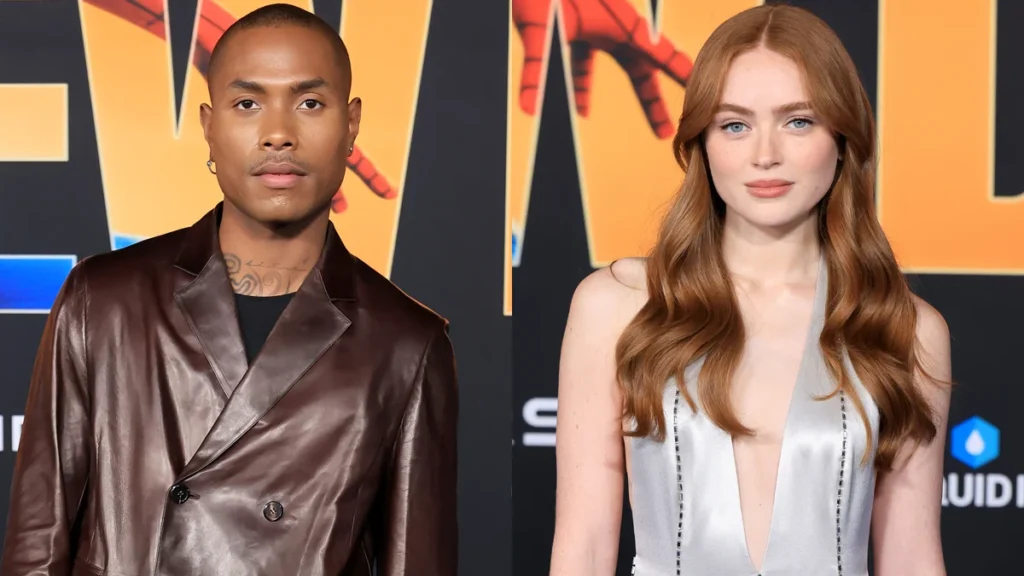 Steve Lacy on the red carpet at the Spider-Man: Brand New Day premiere, where his comments sparked spoiler speculation.