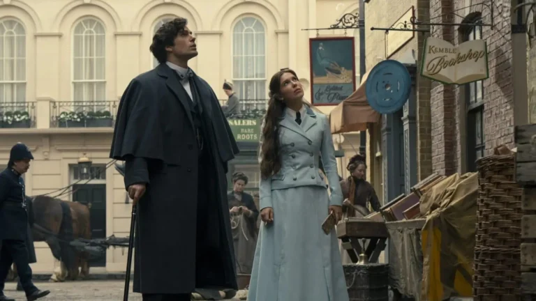 Millie Bobby Brown as Enola Holmes in Enola Holmes 3 on Netflix.