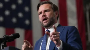 US Vice-President JD Vance discussing Israel, Iran and US foreign policy during an interview.