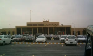 South Air aircraft at Bahawalpur Airport after the launch of commercial flight operations.