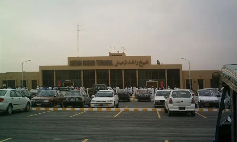 South Air aircraft at Bahawalpur Airport after the launch of commercial flight operations.