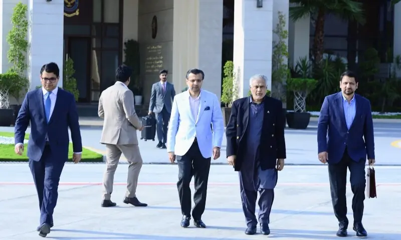 Deputy Prime Minister Ishaq Dar attends the World Artificial Intelligence Conference in Shanghai.