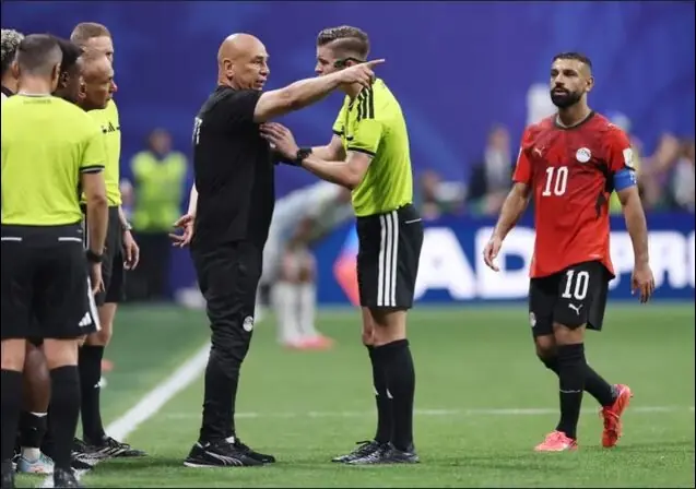 Argentina players celebrate their 3-2 win over Egypt during the FIFA World Cup 2026 amid VAR controversy