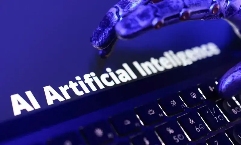 Chinese President Xi Jinping speaks at the World Artificial Intelligence Conference in Shanghai during the launch of Waico.
