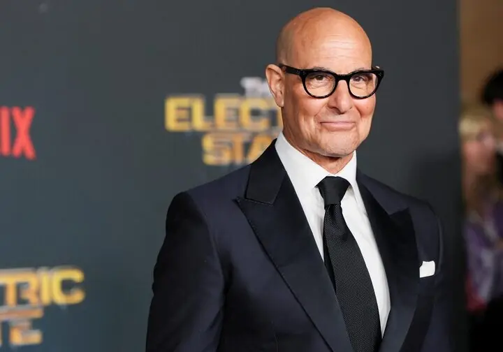 Stanley Tucci speaks in a War Child UK campaign urging support for children affected by war in Gaza, Sudan and Ukraine.