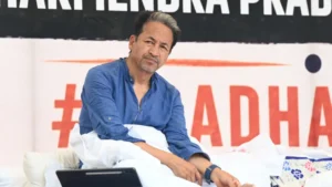 Protesters gather in New Delhi while activist Sonam Wangchuk remains on hunger strike demanding education reforms.