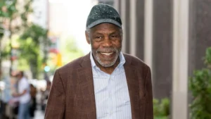 Danny Glover during an interview discussing his Alzheimer's diagnosis.
