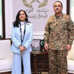 Pakistan-Canada: Army Chief Asim Munir Meets Canadian Foreign Minister Anita Anand at GHQ