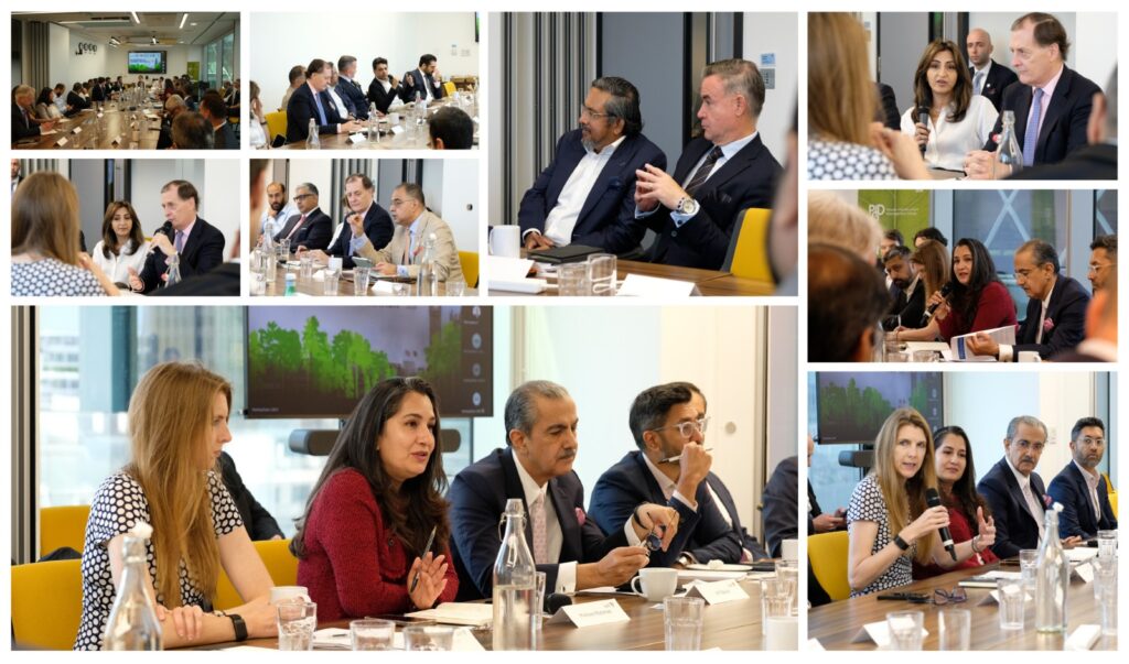 InfraZamin Pakistan hosts government officials, investors and financial leaders at a climate investment roundtable in London.