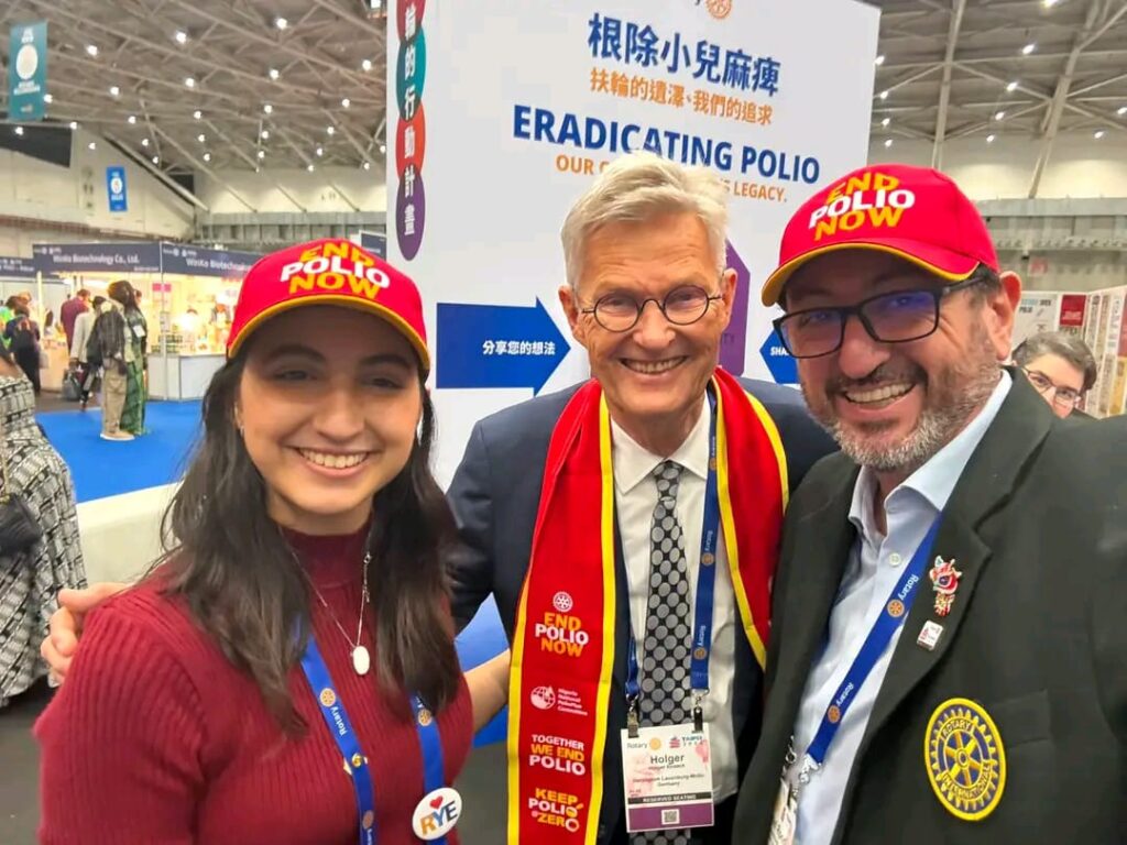 Brazil supporting global polio eradication efforts to protect children worldwide.