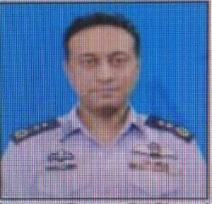 Group Captain Asim, a Pakistan Air Force officer, who was martyred after intervening to protect a woman.