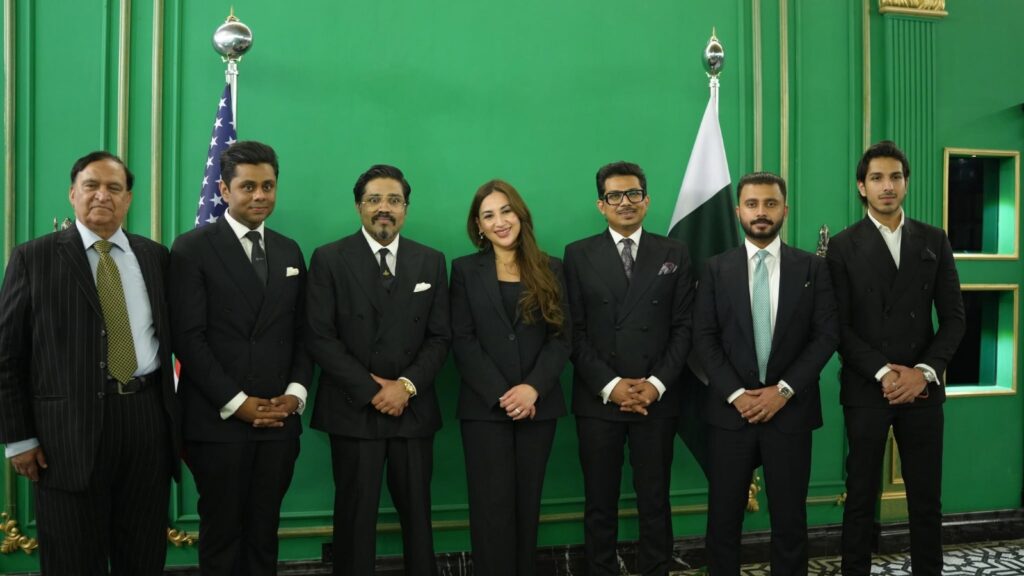 US Ambassador Natalie A. Baker meets Petroleum Exploration Pvt Limited leadership during her visit to the company's Head Office in Pakistan.
