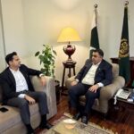 Digital Media: Sindh IT Minister Ali Rashid Meets SAPM Fahd Haroon in Islamabad