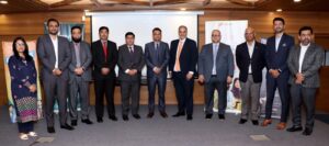 Senior executives from the National Bank of Pakistan and 1LINK participate in a Bank Activation Session focused on digital payments and financial inclusion in Karachi.