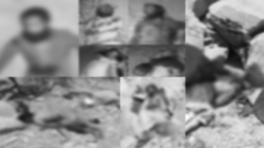 Pakistani security forces conduct a counterterrorism operation in a mountainous area of Balochistan.
