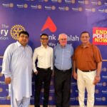 PolioPlus Rotary District 3271 Thanks Michael K. McGovern for Karachi Visit