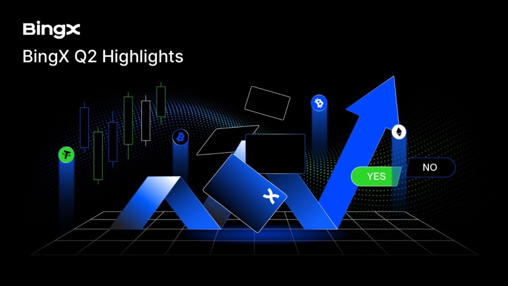 BingX logo representing the company's Q2 2026 expansion in multi-asset trading, TradFi services and Web3 products.