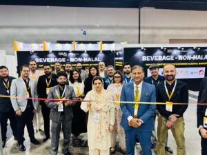 Pakistan Pavilion showcasing food and beverage products at Food & Drinks Malaysia by SIAL 2026 in Kuala Lumpur.