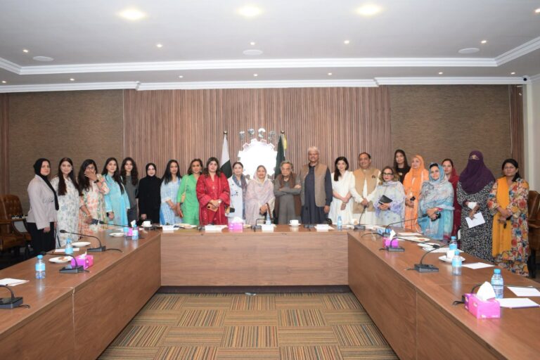 FPCCI Standing Committee members discuss heritage conservation and sustainable economic growth during a meeting in Lahore.