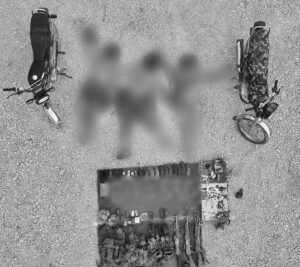 Pakistani security personnel during a counter-terrorism operation in Balochistan.