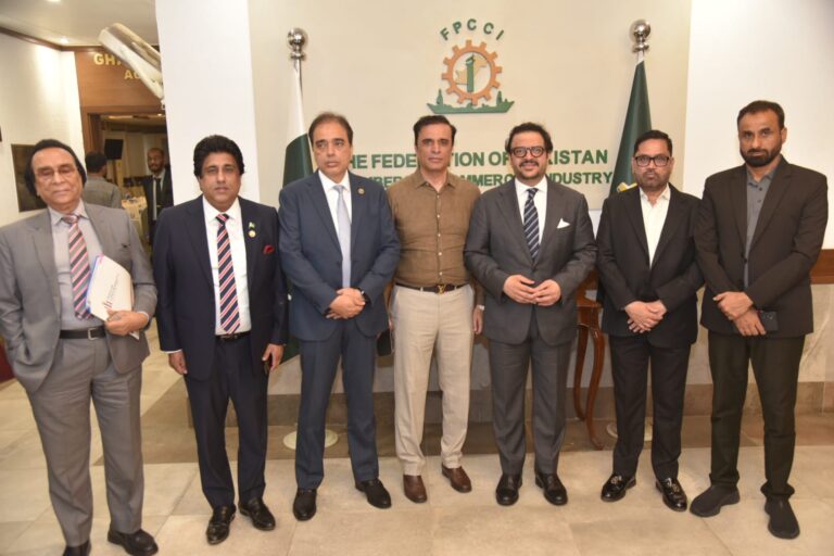Saquib Fayyaz Magoon, Chaired the high-profile Interactive Session of FPCCI.