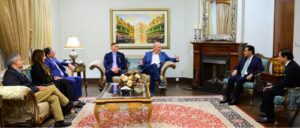 Representatives Ryan Zinke and Michael Baumgartner during meetings with Pakistan’s leadership to discuss bilateral cooperation.