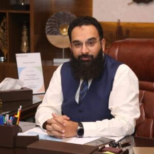 Dr Muhammad Furqan Bilal during his appointment as Sindh Human Rights Department focal person for child education protection.