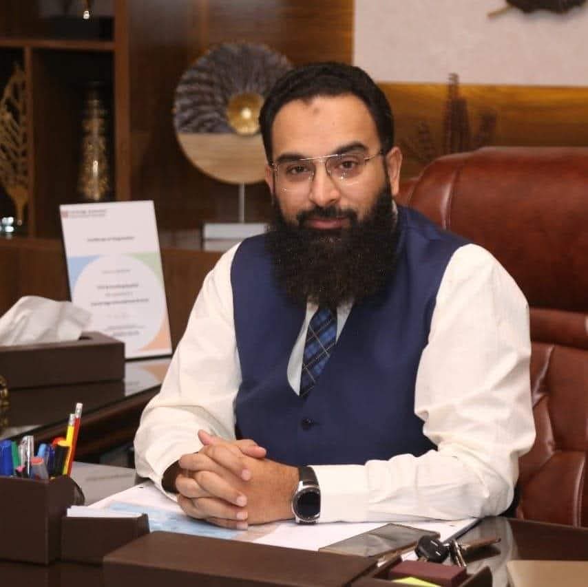 Dr Muhammad Furqan Bilal during his appointment as Sindh Human Rights Department focal person for child education protection.