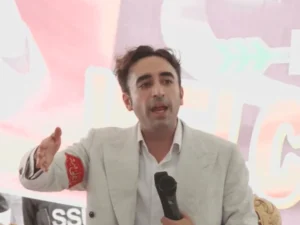 PPP Chairman Bilawal Bhutto-Zardari speaking about AJK election tensions and calling for a Truth Commission.