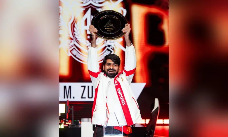 Pakistan esports player Muhammad Zubair wins Tekken 8 world championship