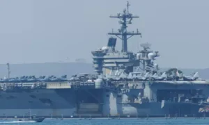 USS Abraham Lincoln aircraft carrier during a prolonged US Navy deployment