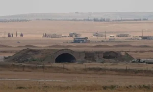 Israeli strike on the Abu al-Duhur air base in Syria near Aleppo