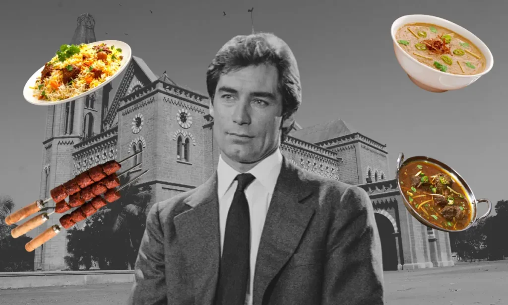 James Bond Karachi restaurant mystery from The Living Daylights film scene